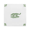 Leopard Delft Tile