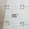 Leopard Delft Tile