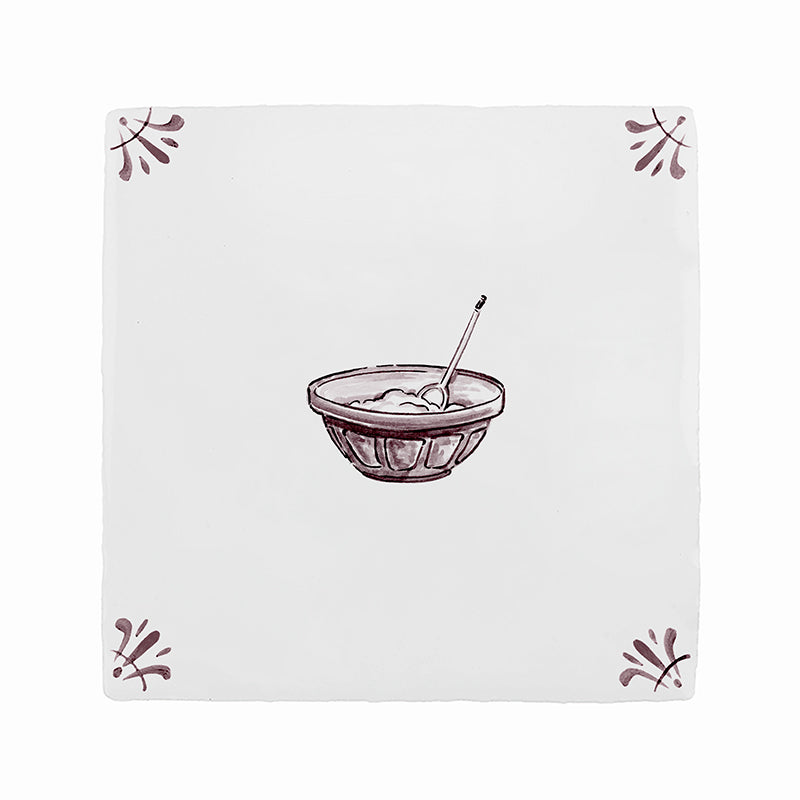 Mixing Bowl Delft Tile