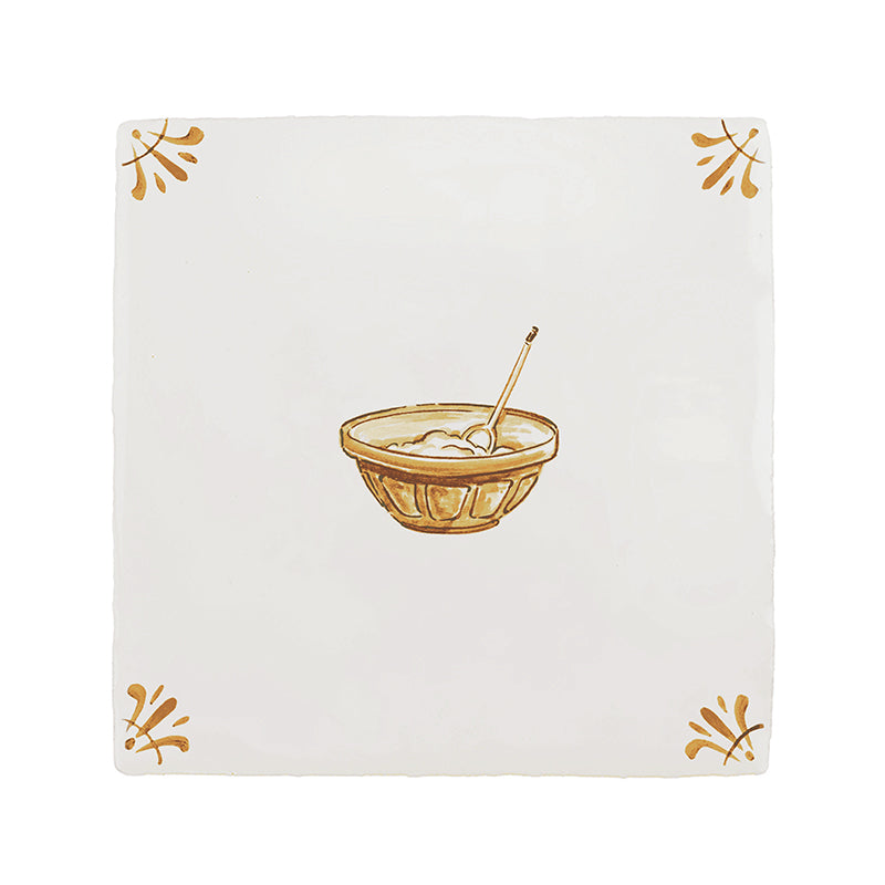 Mixing Bowl Delft Tile