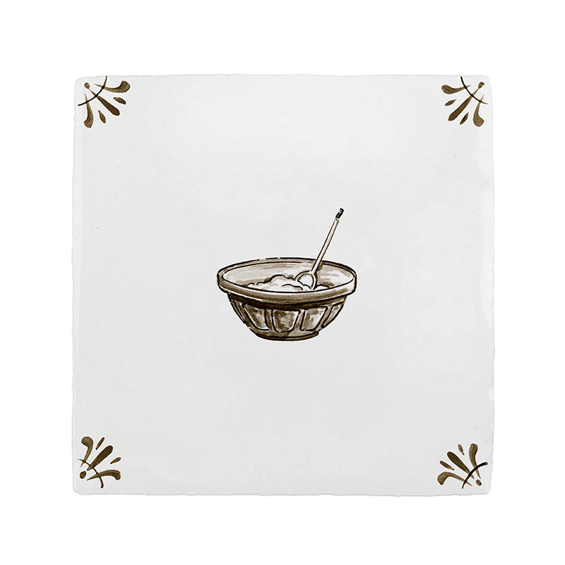 Mixing Bowl Delft Tile