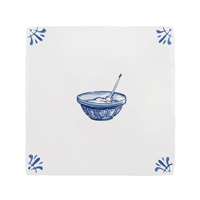 Mixing Bowl Delft Tile