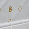 Number 8 Delft Tile