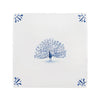 Peacock Delft Tile