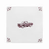 Pick Up Truck Delft Tile