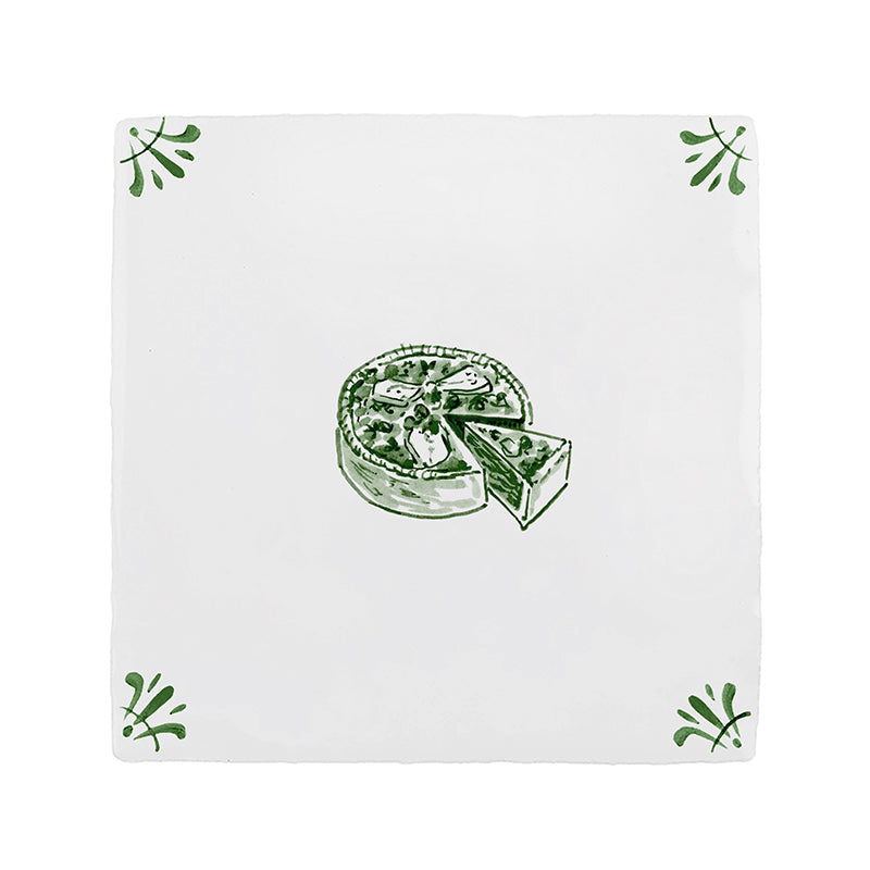 Quiche Delft Tile