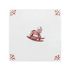 Rocking Horse Delft Tile