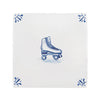 Rollerskate Delft Tile