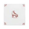 Rollerskate Delft Tile