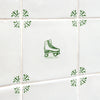 Rollerskate Delft Tile