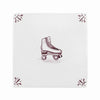 Rollerskate Delft Tile