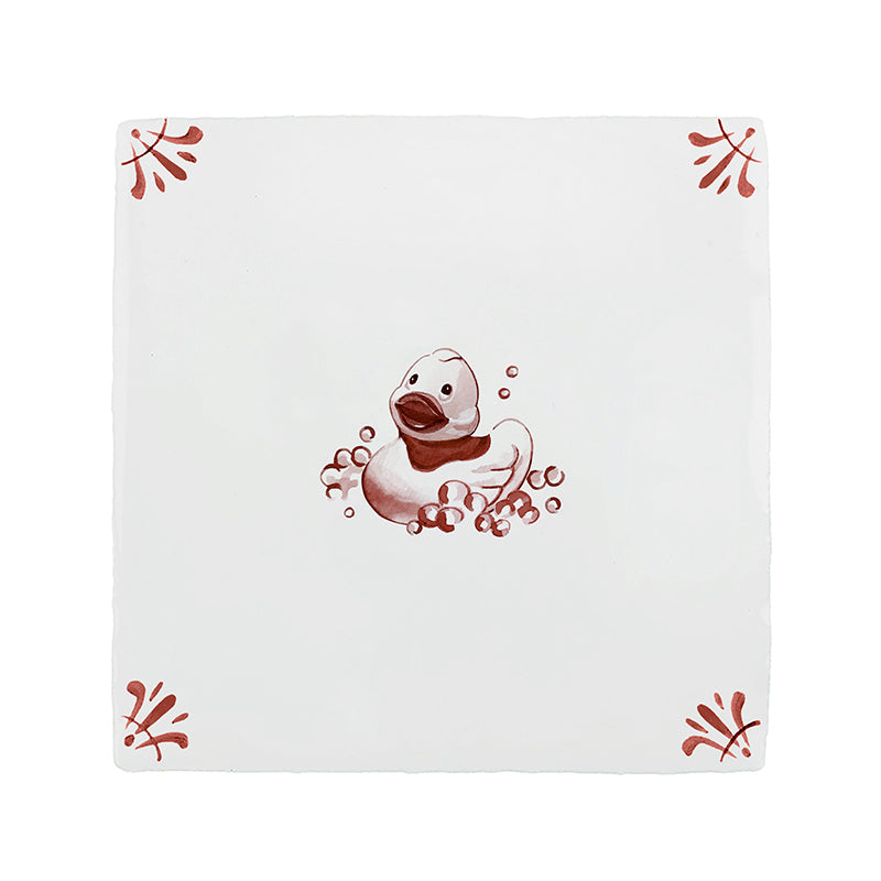 Rubber Duck Delft Tile
