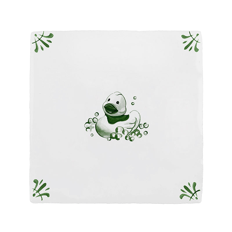 Rubber Duck Delft Tile