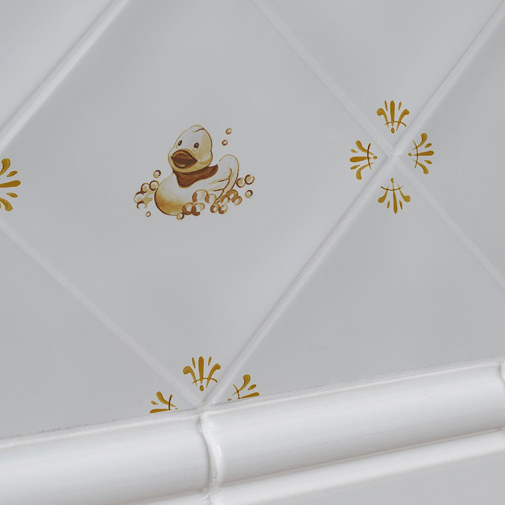 Rubber Duck Delft Tile