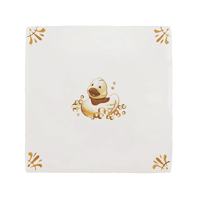 Rubber Duck Delft Tile