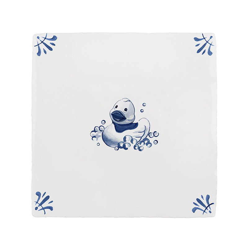 Rubber Duck Delft Tile