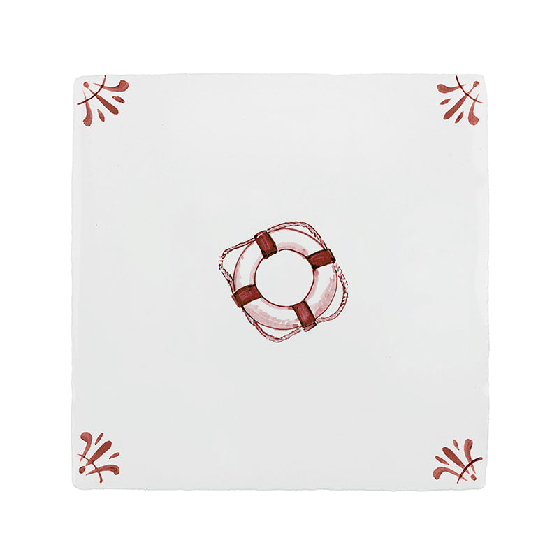 Safety Ring Delft Tile
