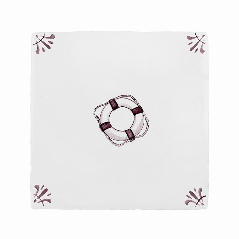 Safety Ring Delft Tile