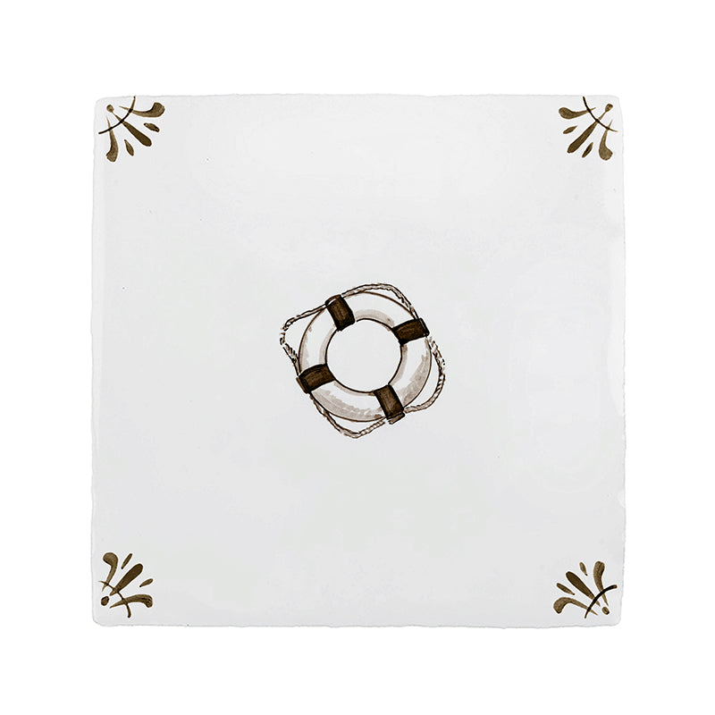 Safety Ring Delft Tile