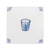 Scented Candle Delft Tile