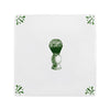 Shaving Brush Delft Tile
