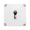 Shaving Brush Delft Tile