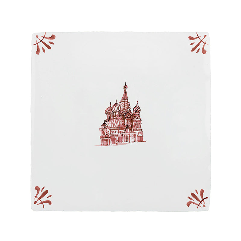 St Basils Cathedral Delft Tile