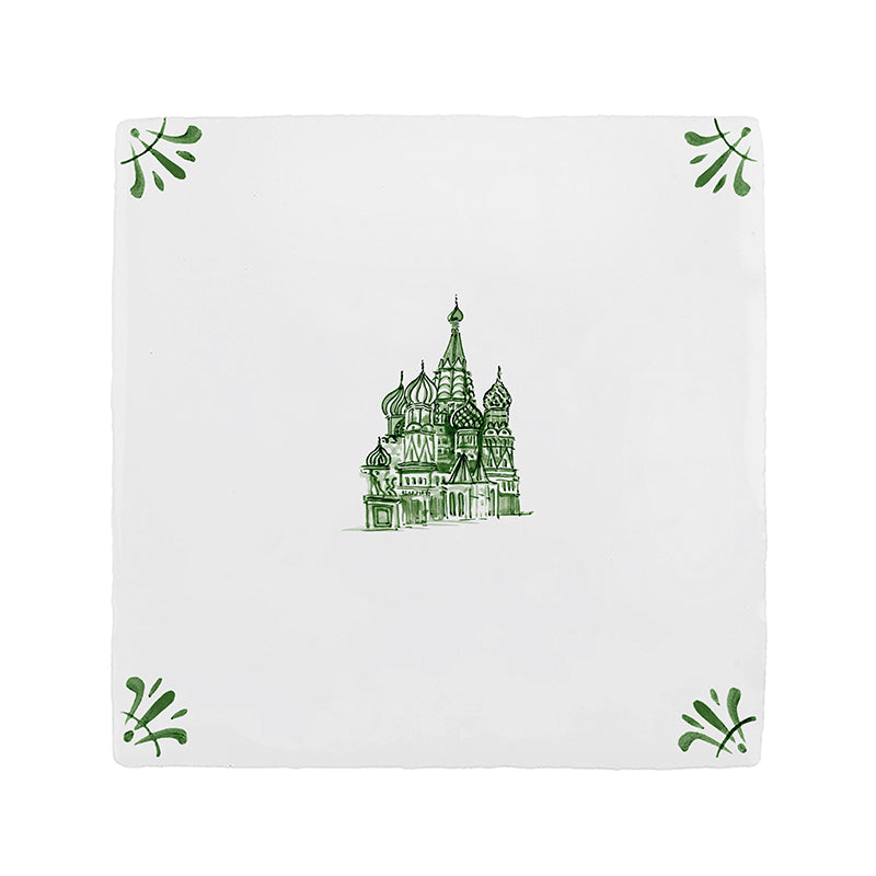 St Basils Cathedral Delft Tile