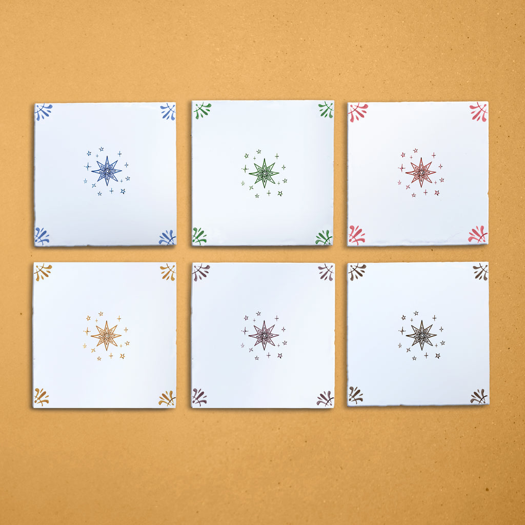 Star Delft Tile