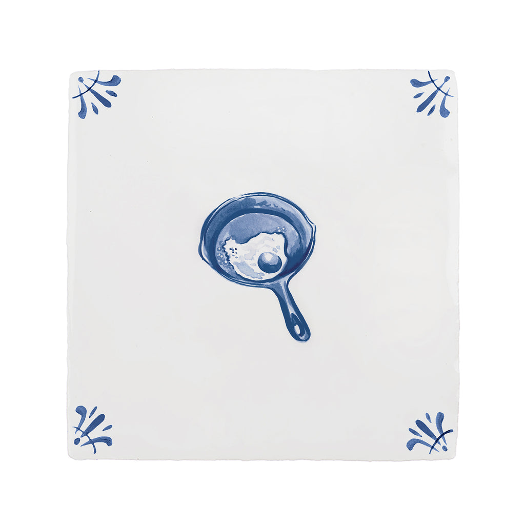 Sunny Side Up Delft Tile