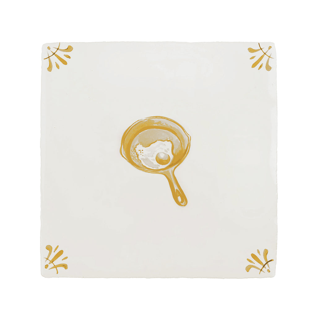 Sunny Side Up Delft Tile