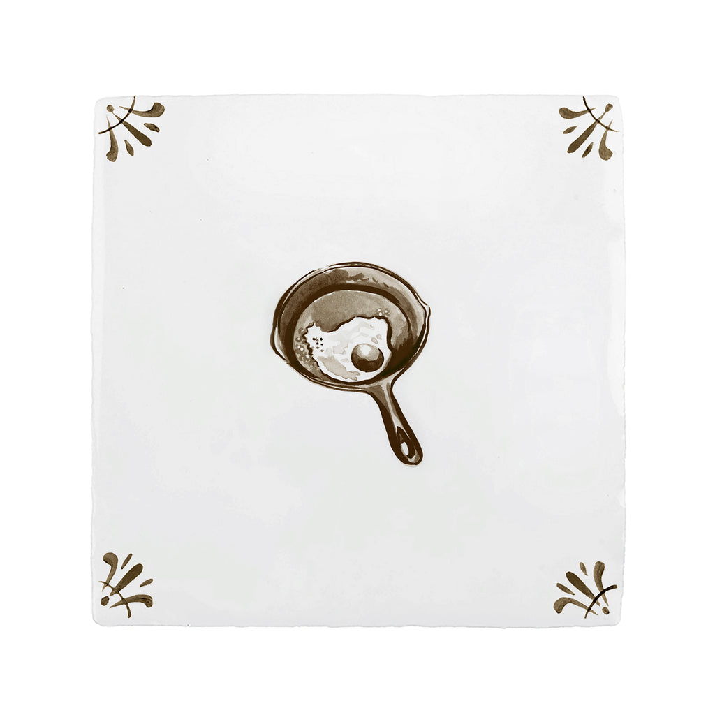 Sunny Side Up Delft Tile