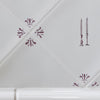 Taper Candles Delft Tile