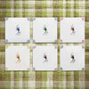 Tennis Player Delft Tile
