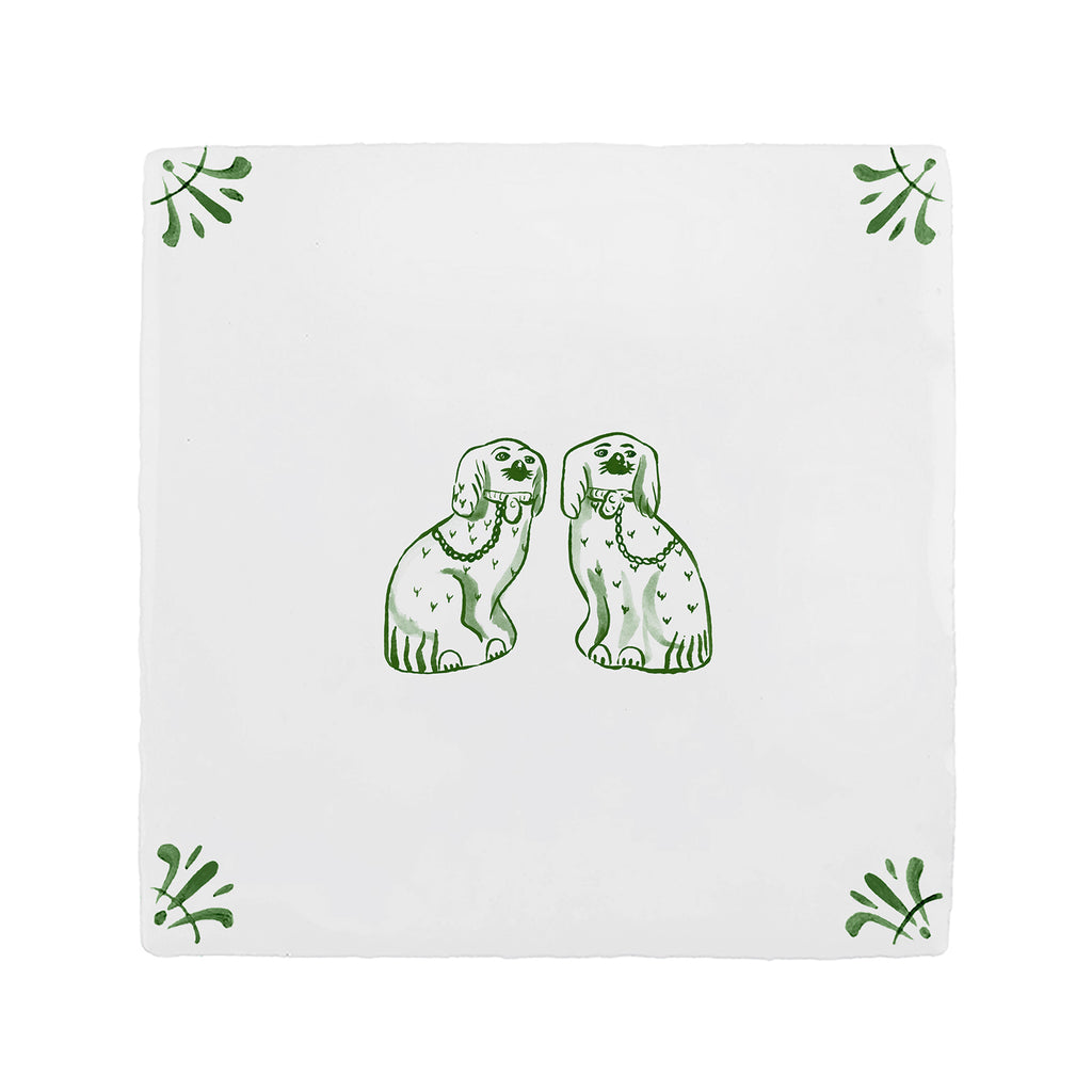 Wally Dugs Delft Tile