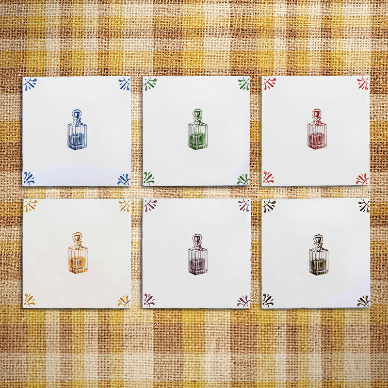 Whisky Decanter Delft Tile