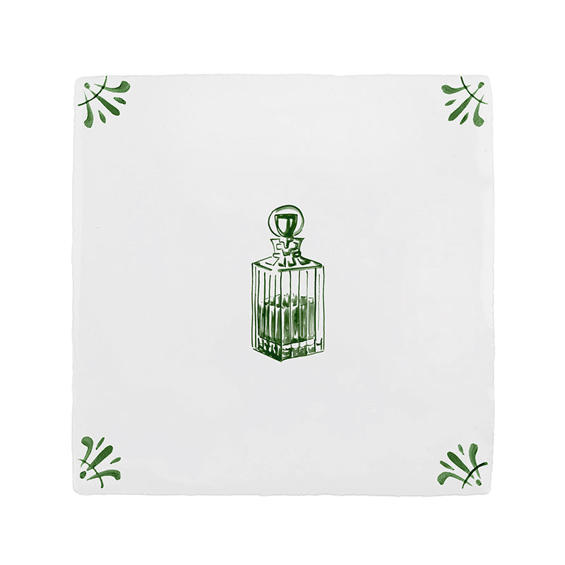 Whisky Decanter Delft Tile