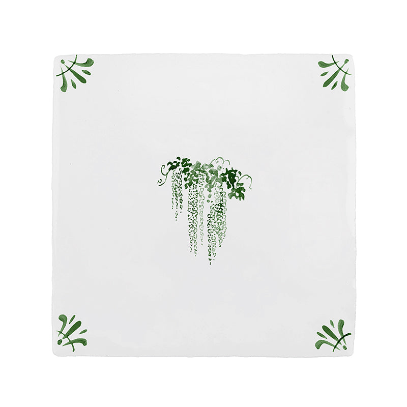 Wisteria Delft Tile