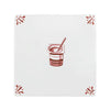 Yoghurt Delft Tile
