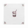 Yoghurt Delft Tile