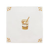 Yoghurt Delft Tile