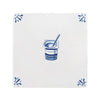 Yoghurt Delft Tile