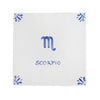 End of Line, Scorpio Delft Tile, Blue 12.5cm