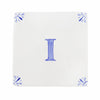 End of Line, Alphabet I Delft Tile, Blue, 12.5cm
