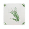End of Line, Rodeo Delft Tile, Green, 12.5cm
